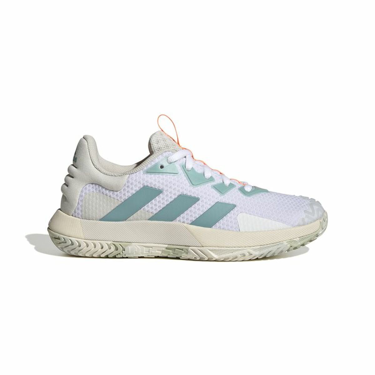 Adidas Solematch Control White Tennis Shoes