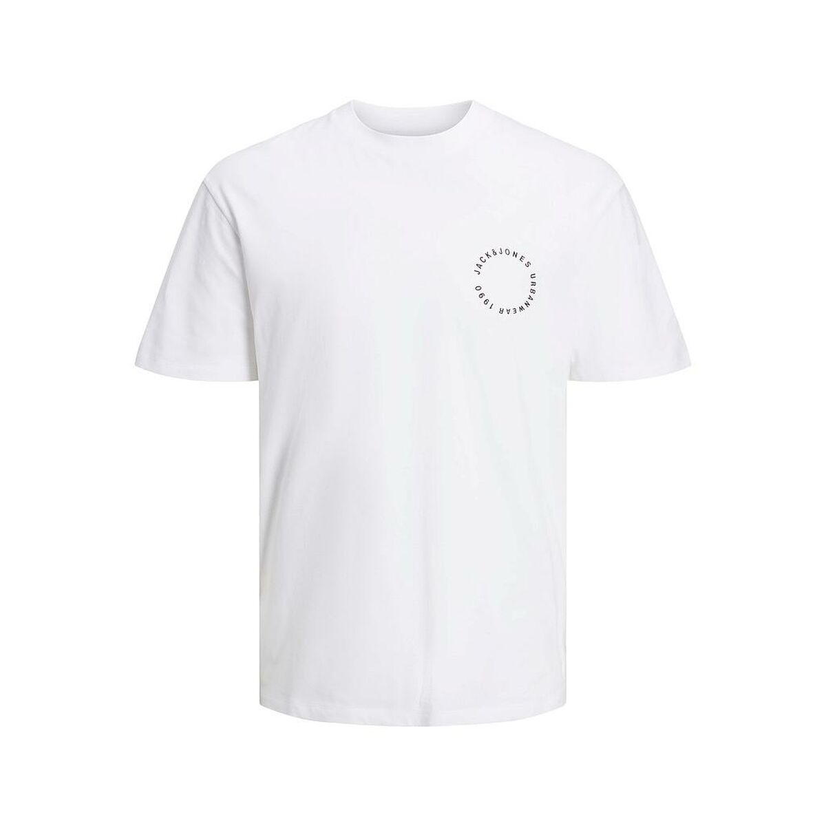 Short Sleeve T-Shirt Jack & Jones JJSUNSET 12221013 White